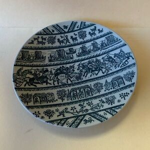 Nymolle Art Faience HOYRUP Plate Trinket Tray Denmark Limited Ed 4.75"